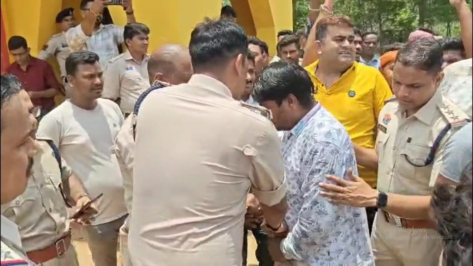 Tension in Bhatanpali village due to breaking of temple accusations on those who held meeting in church in Rai