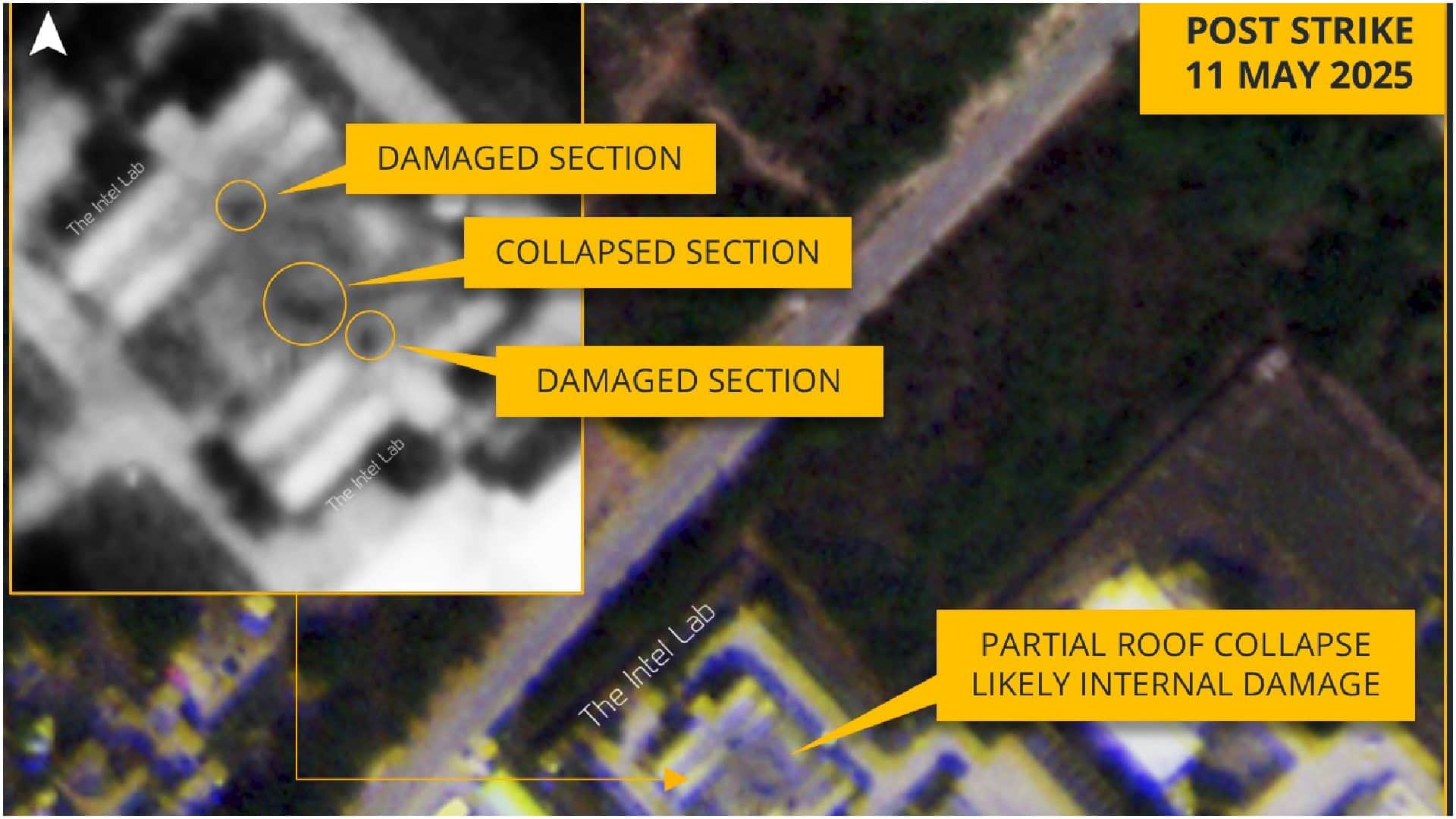 National Nur Khan Air Base and Mureed Airbase Damages in India Strike Satellite Images Reveal