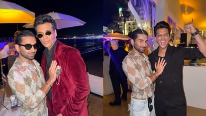 Orry Photos Went Viral With Janhvi Kapoor Khushi Kapoor Karan Johar Vishal Jethwa