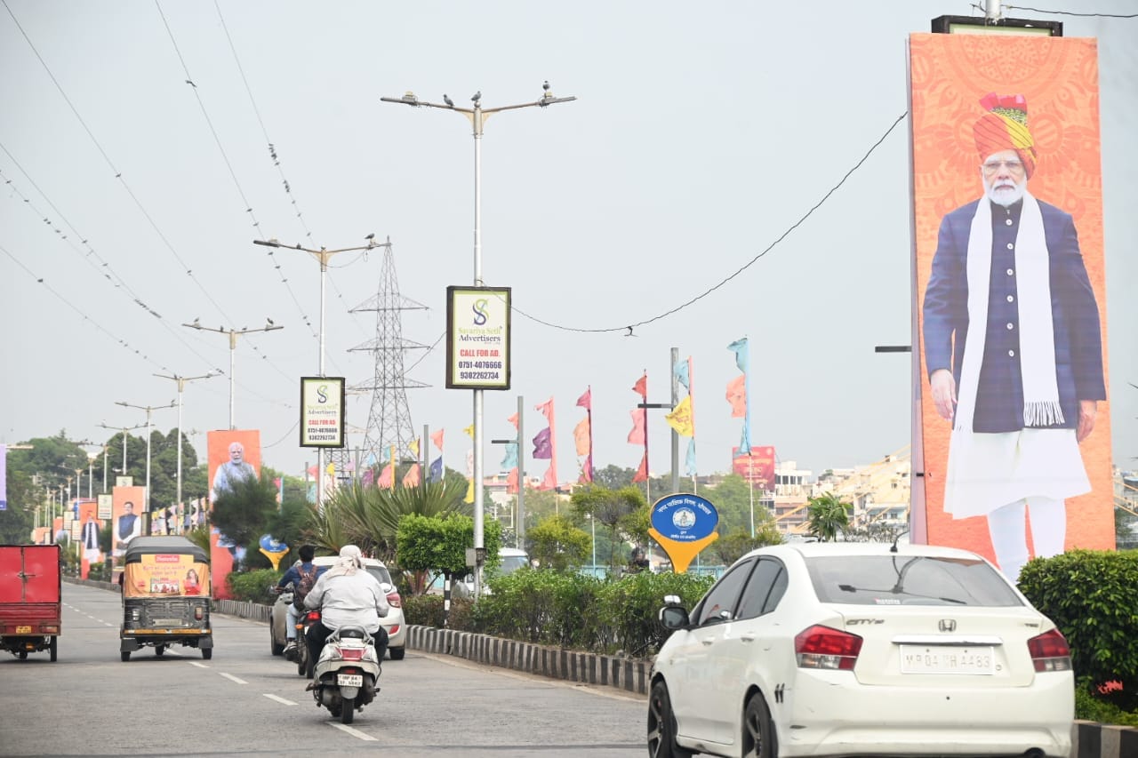 PM Modi: Every road leading to Jamburi Maidan is being decorated on the theme of Devi Ahilyabai