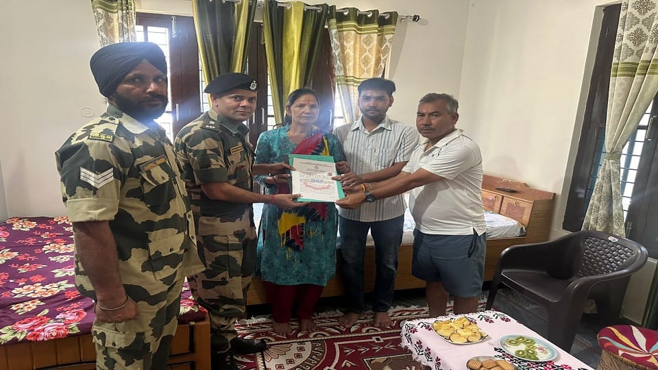 BSF martyr Prem Singh Rawat honored after three decades