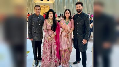 Cannes 2025: Engineer daughter Preetey saree craftsmanship shines in the world via Sonchiraiya