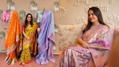 Cannes 2025: Engineer daughter Preetey saree craftsmanship shines in the world via Sonchiraiya