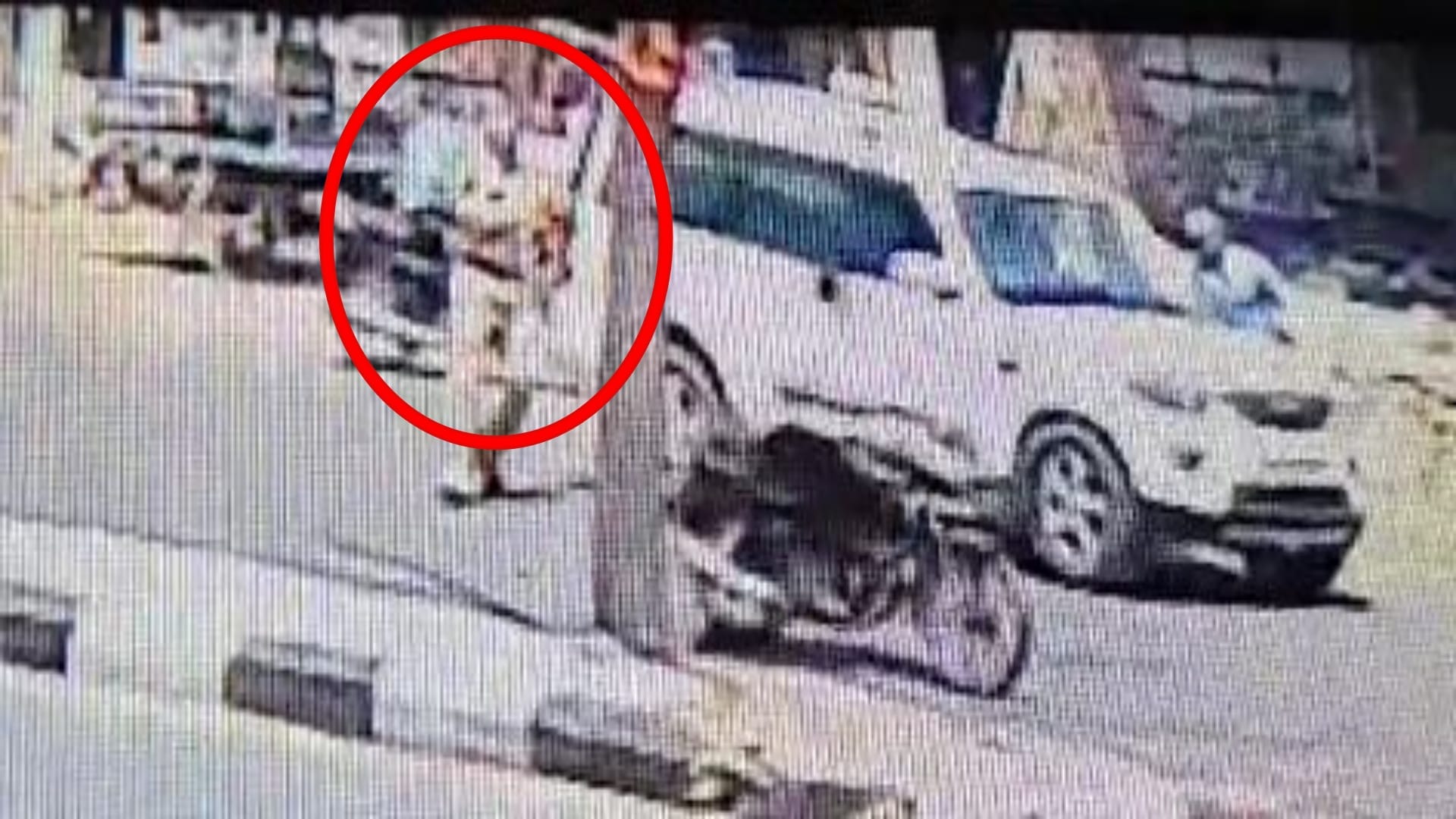 घटना का सीसीटीवी फुटेज