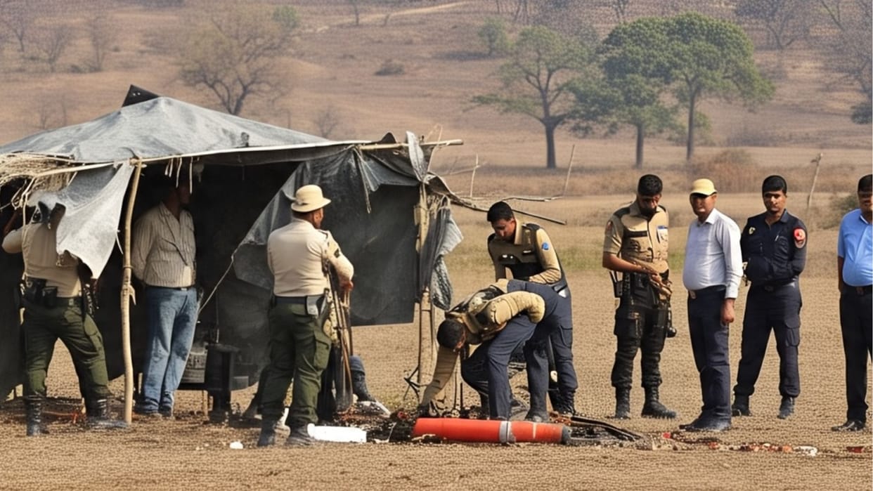 Jharkhand: Huge quantity of explosives and weapons recovered from Maoist hideout in Latehar