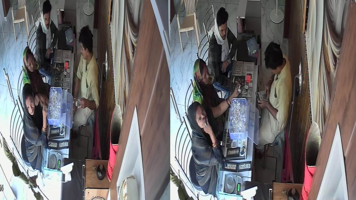 Kanpur: thieves who came in car took away jewelry worth three lakhs by engaging in conversation