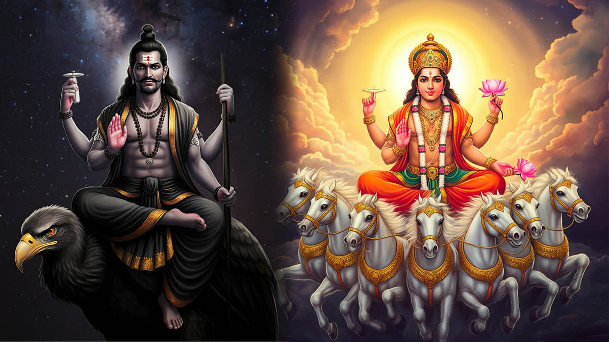 Samsaptak Yoga 2025 impact on mesh vrishabha and mithun in hindi