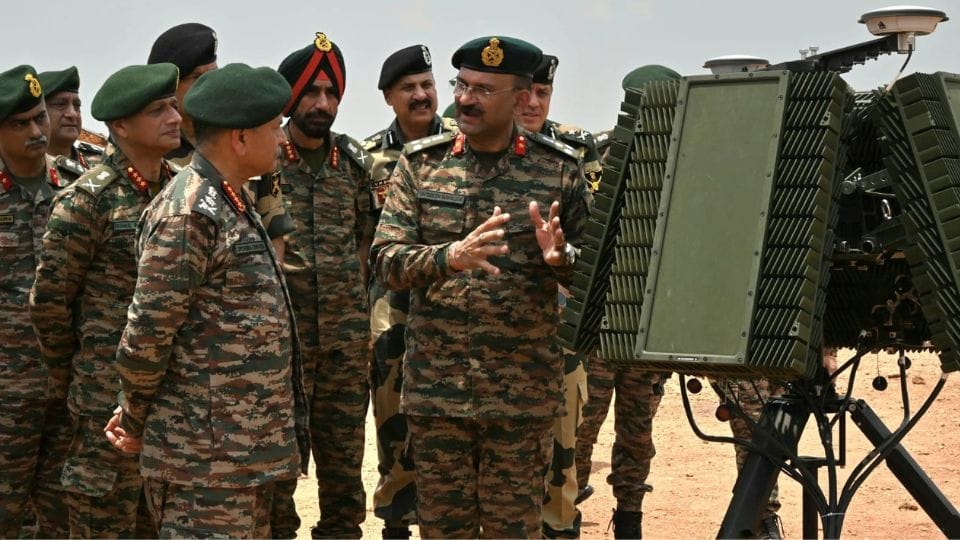 Chief of Army Staff inspects indigenous drone systems at Babina