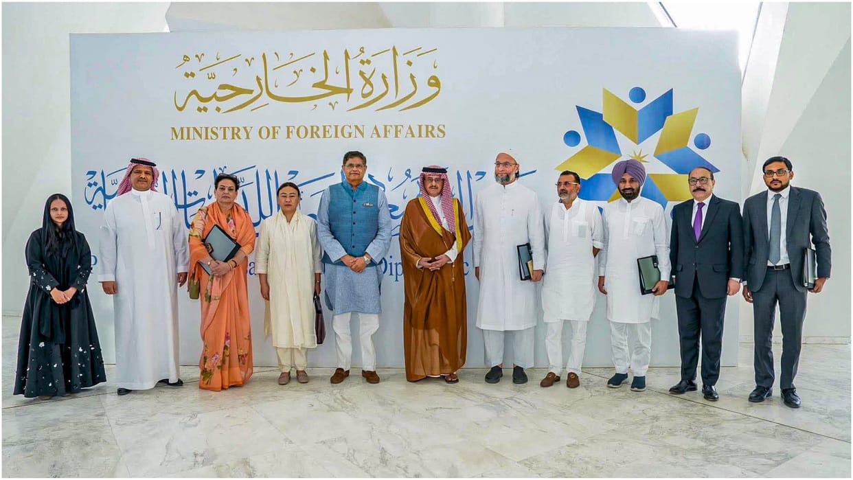 Asaduddin Owaisi in Riyadh Demand Pakistan must be put back on FATF grey list