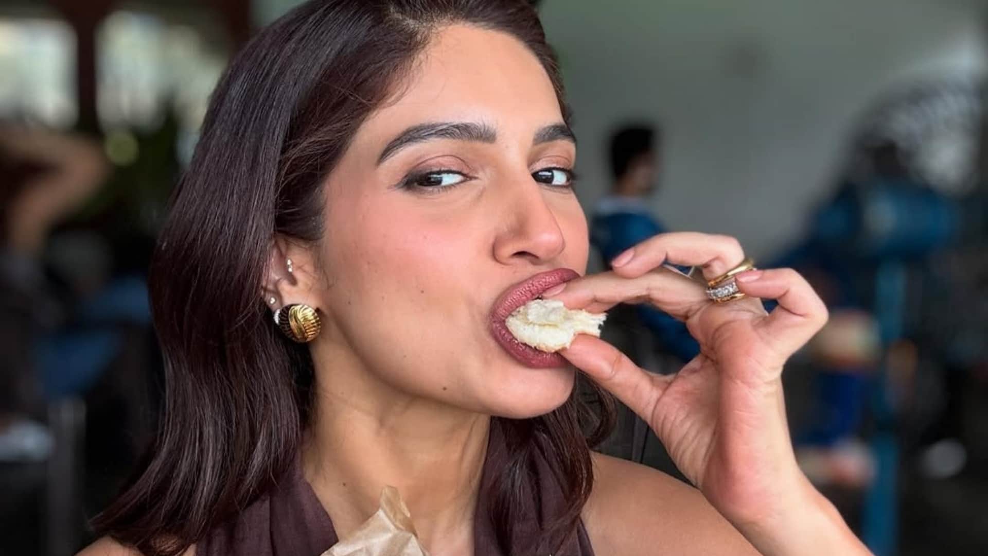 Bhumi Pednekar monsoons on set filming says Bun maska and chai gets me high
