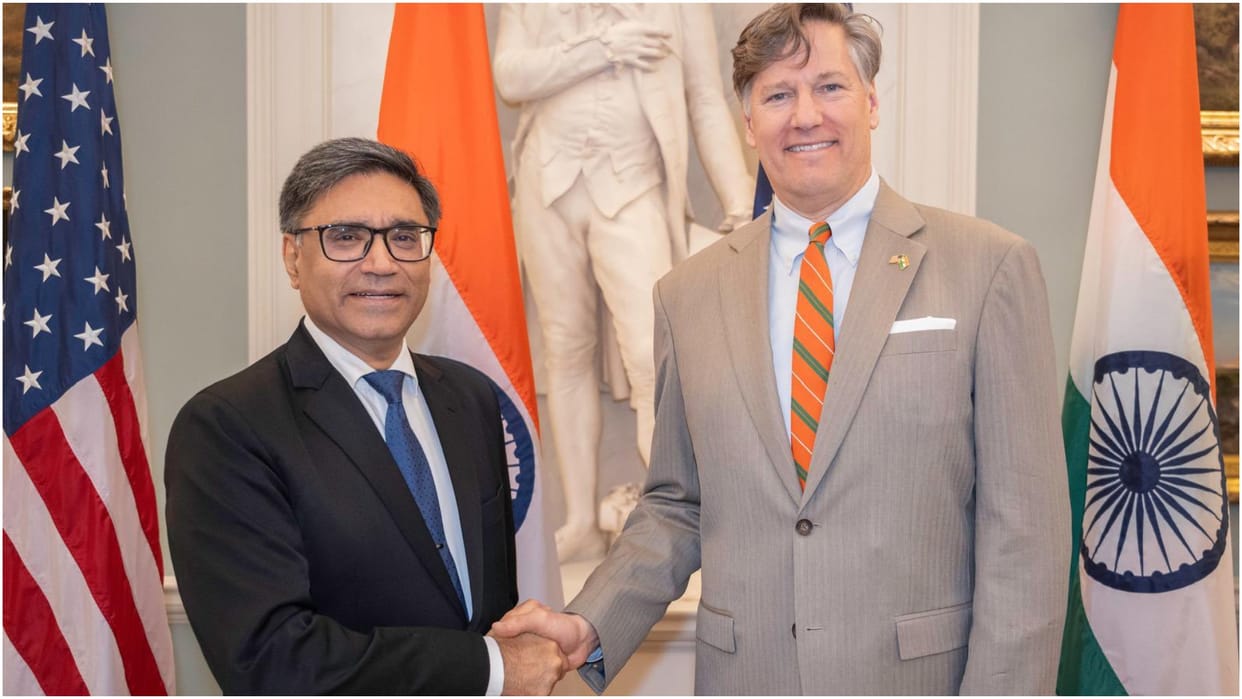 Vikram Misri meets US Deputy Secretary of State, talks about regional stability and peace