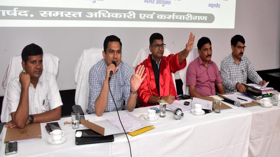 Budget passed in Aligarh Municipal Corporation Board meeting