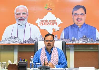 भजनलाल शर्मा आज दिल्ली दौरे पर