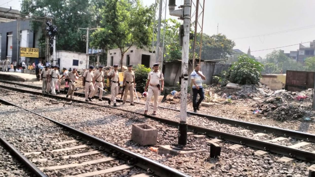 bihar pm modi visit railway on alert security tightened at stations and trains