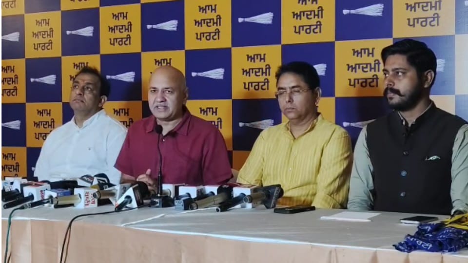 Manish Sisodia said Any AAP leader who indulges in corruption will not be spared