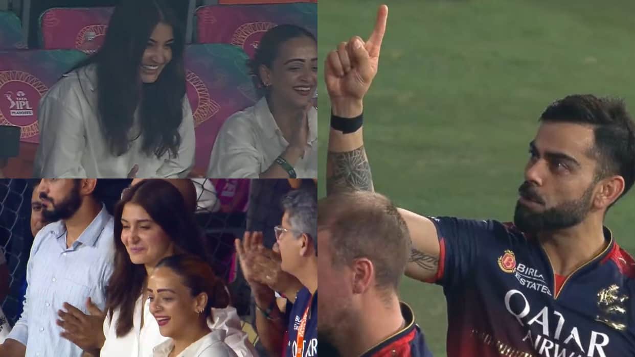 Anushka Sharma Showered Love On Virat Kohli Actress Looked Happy With RCB IPL Victory Photos Went Viral