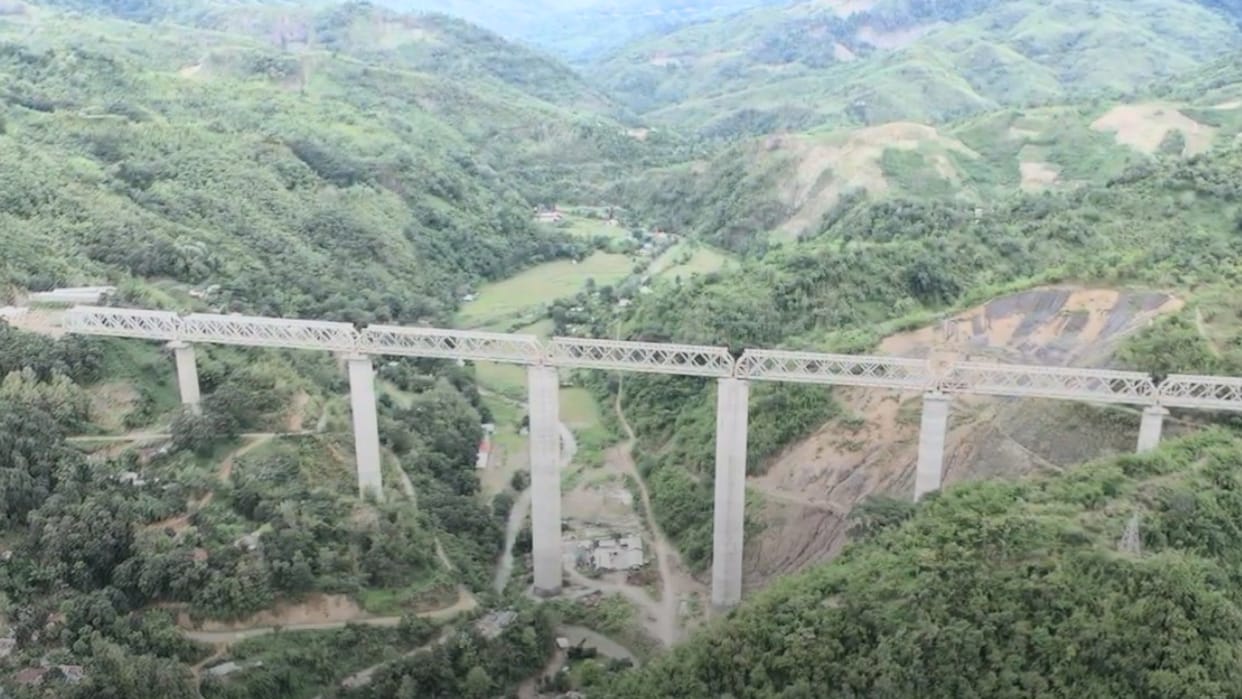 Manipur: Northeast Frontier Railway Railway creates history, launches girder on world's tallest pillar bridge