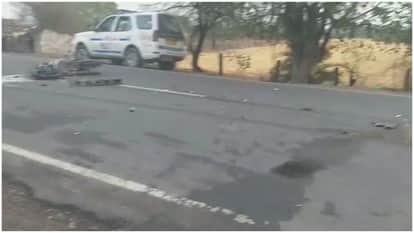 A car hit bike riders returning from a wedding ceremony in Damoh three died
