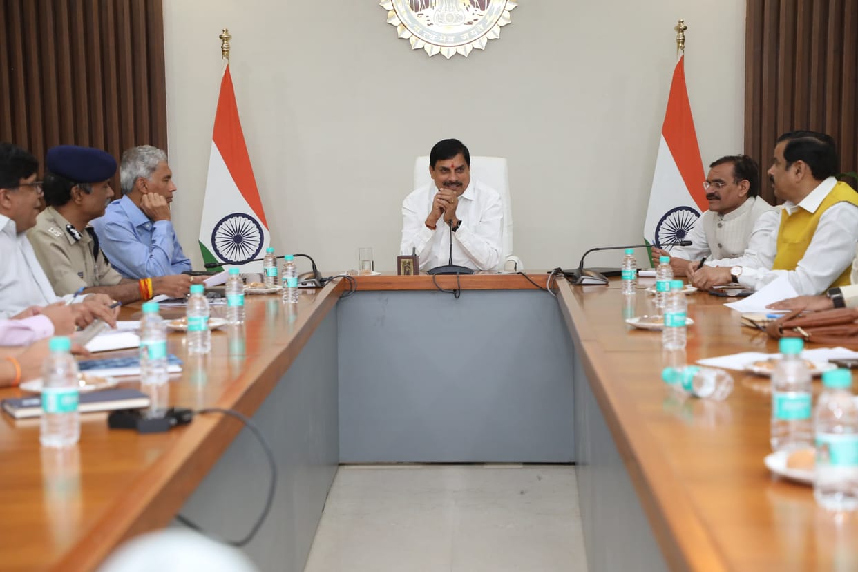 MP News: CM Dr. Mohan Yadav reviewed the preparations for Prime Minister Modi's visit to Bhopal on May 31