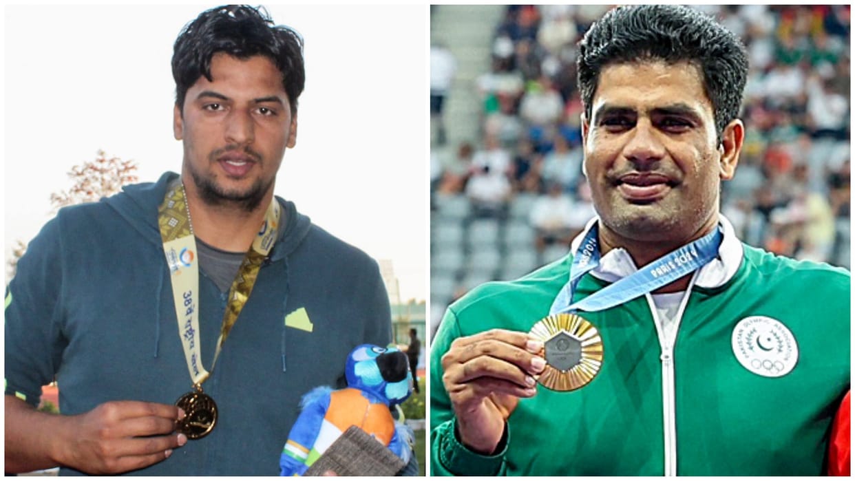 javelin thrower Sachin Yadav clinch silver medal in Asian Athletics Championships finish behind Arshad Nadeem