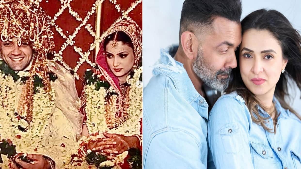 Dharmendra Calls Bobby Deol Tanya Darling Kids Happy Wedding Anniversary Sunny reacts love you papa