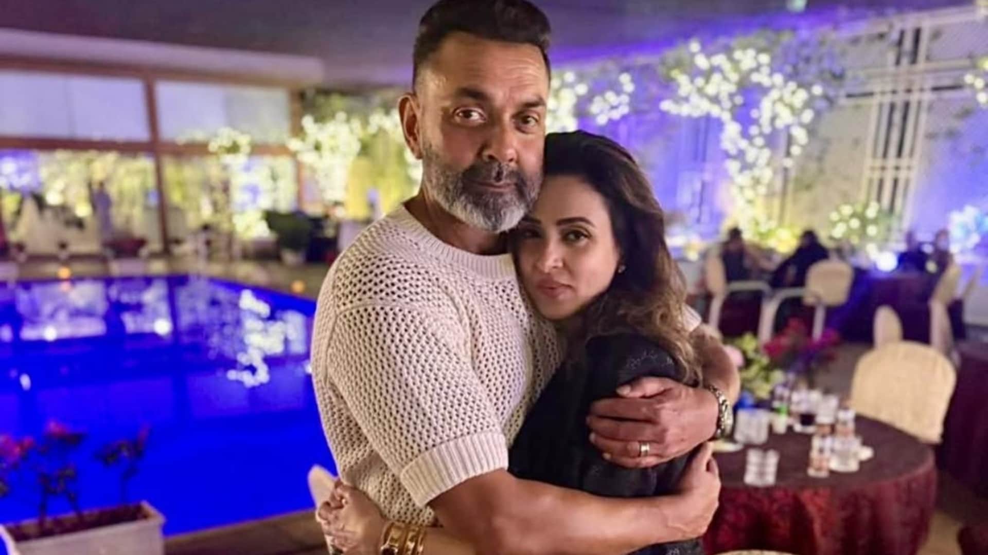 Dharmendra Calls Bobby Deol Tanya Darling Kids Happy Wedding Anniversary Sunny reacts love you papa