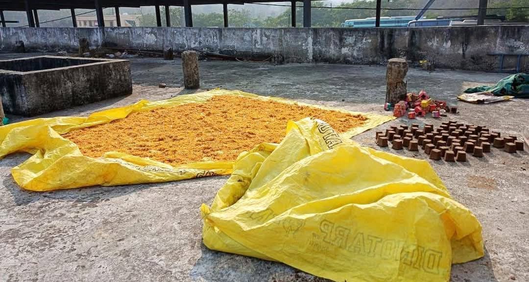 incense sticks and dhoopbatti will be made from Belpatra and flowers in Omkareshwar