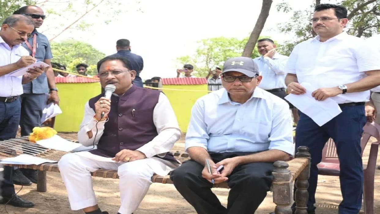 CG Sushasan tihar: Chaupal in Tongpal village at Sukma, CM Sai development works worth more than 16 crores
