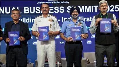 At CII Annual Business Summit Air Marshal AP Singh And Admiral Dinesh K Tripathi Said This
