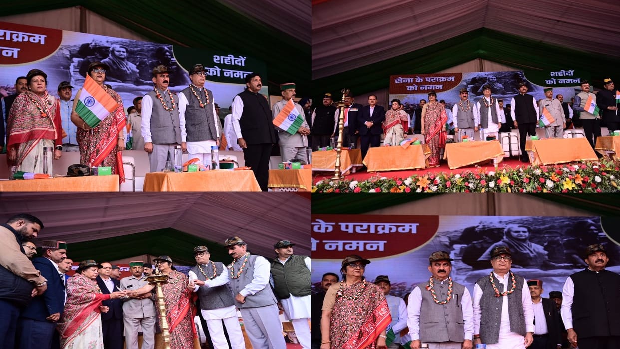 HP Congress paid tribute to the valor of the army and the martyrs through Jai Hind Sabha