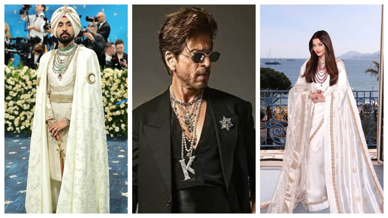 Indian Celebs Showcased Fashion on Global Stage in 2025 Alia Shahrukh Kiara Advani Janhvi Kapoor Aishwarya