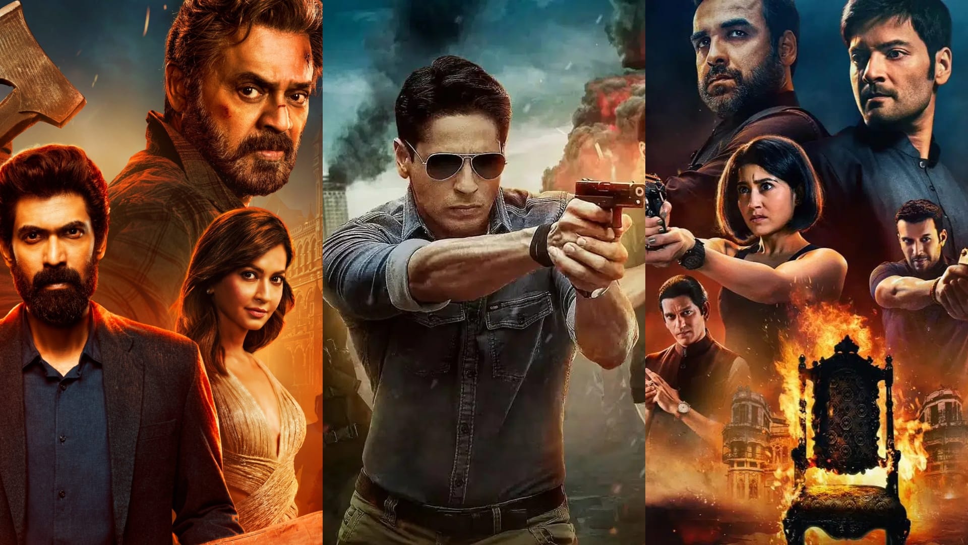 Action Web Series on OTT Naidu Season 2 Mirzapur The Family Man Aarya Indian Police Force Special Ops