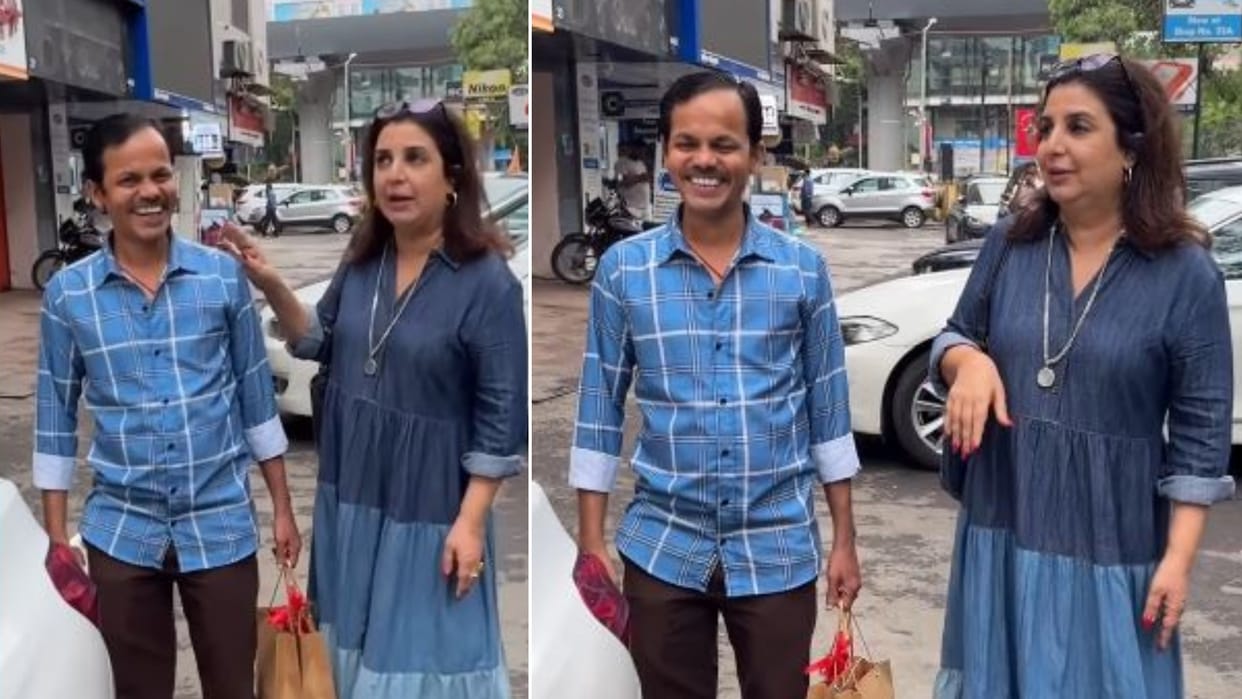 Farah Khan reacts as photographers comment on cook Dilip Uncle kisko bola becoming new viral video