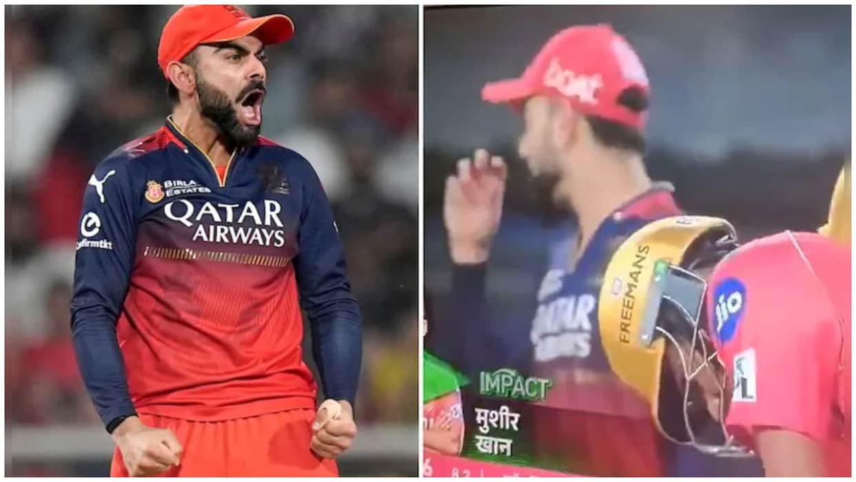 IPL 2025: Did Virat make fun of Mushir Khan? Fans came face to face on social media regarding this, VIDEO