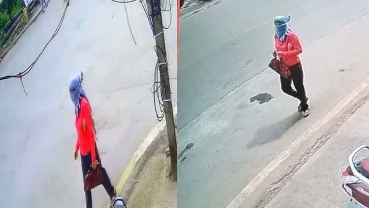 कोरबा में लेडी चोर: महिला ने दिनदहाड़े चुराई स्कूटी, सीसीटीवी कैमरे में हुई कैद; देखें वीडियो
