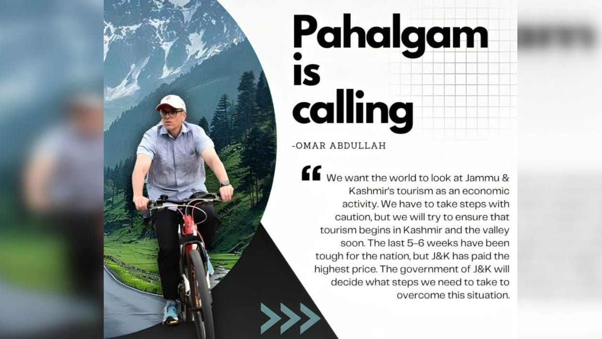 Efforts to bring back tourists through social media, campaign to welcome tourists in Kashmir intensifies