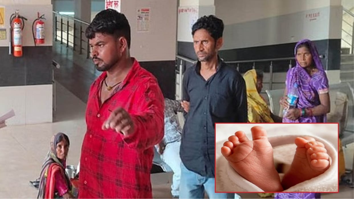 Newborn dies after falling in a dustbin in Kanpur Dehat staff kept sleeping
