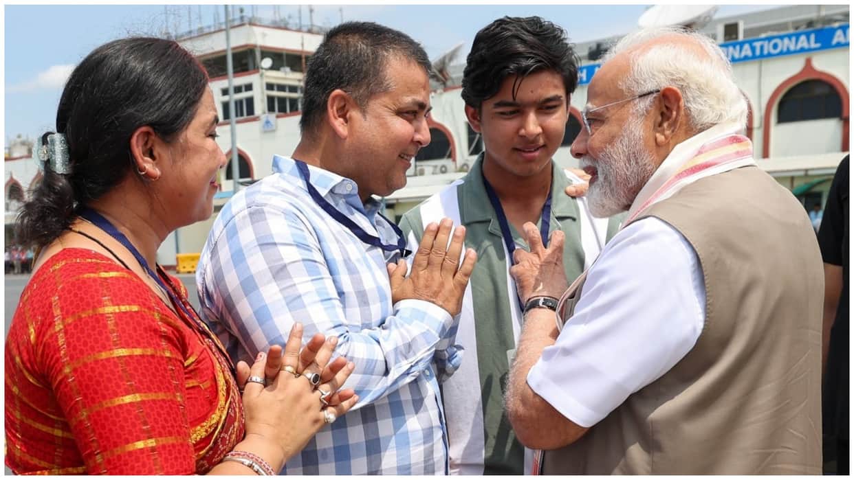 PM Modi met 14-year-old star cricketer Vaibhav Suryavanshi and his family, called him a youth sensation IPL