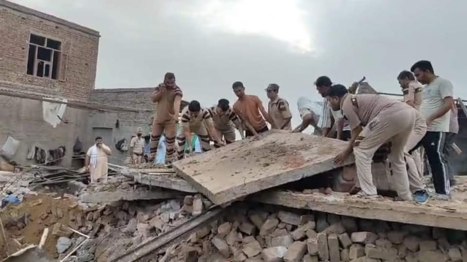 Explosion in firecracker factory in Muktsar Lambi MLA Gurmeet Khuddian