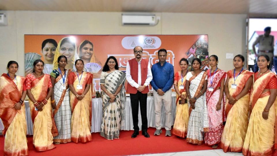 Governor Ramen Deka praised work of women of self-help groups in Tandula