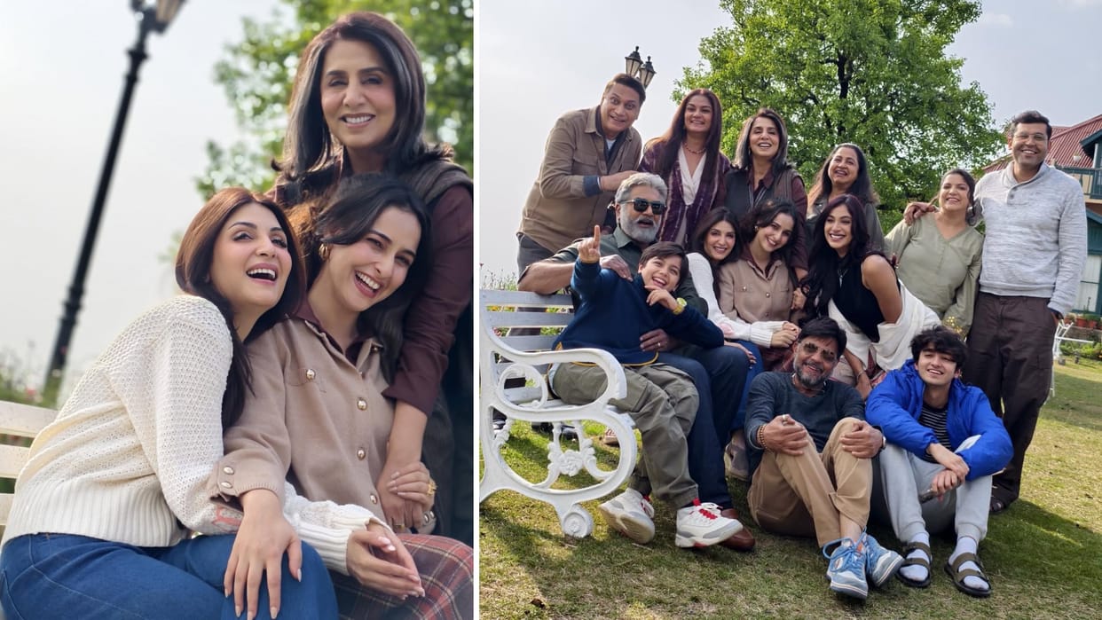actress Sadia khateeb shares beautiful and lovely pictures with Neetu singh and riddhima kapoor