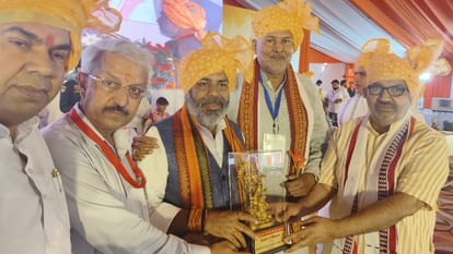 Rohtak CM Nayab visit, participate in Parshuram Jayanti celebrations, water proof pandal set up in six acres
