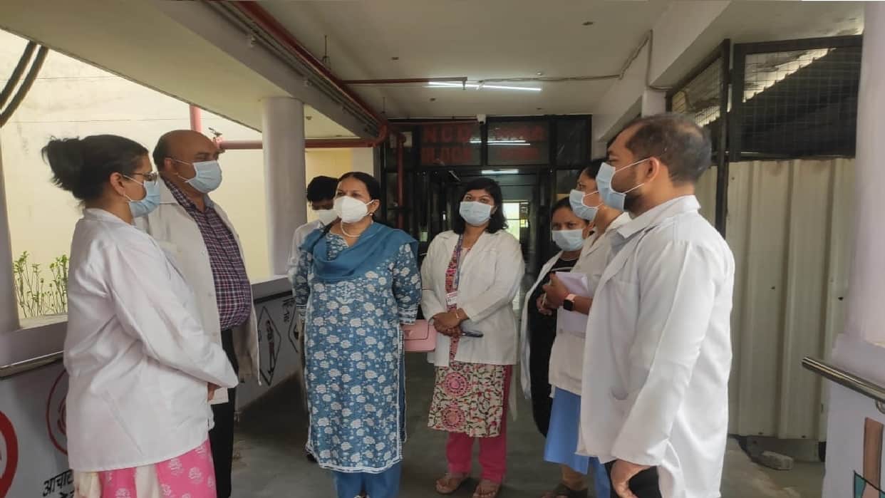Inspection regarding Corona in Ambala Deficiencies found in Civil Hospital Director Health reprimanded PMO