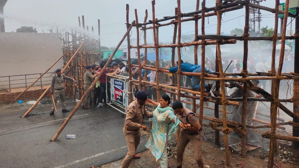 Ankita Murder Case People anger was visible during verdict barricades were broken see photos