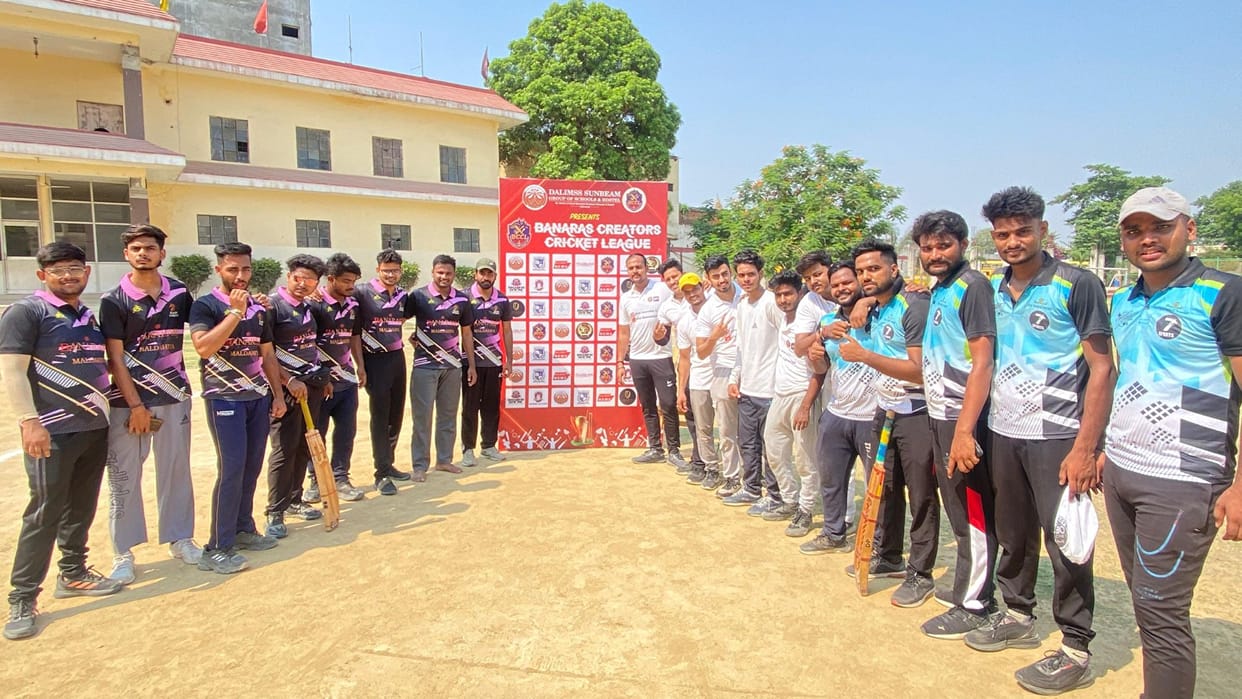 Sports News Today Bhojubir Blaster registered spectacular victory Banaras Creators Cricket League