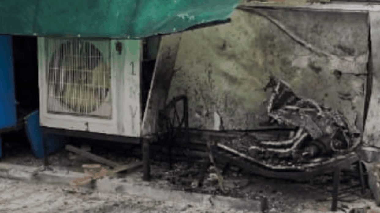 person died due to AC explosion in Vaishali
