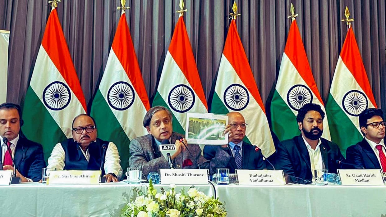 All Party Delegation Hindi Updates India expose pak Terrorism Pahalgam Attack Operation Sindoor Jammu Kashmir