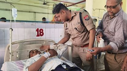 Jaunpur road accident Rajnath was coming to Jaunpur to get his son operation he died on way