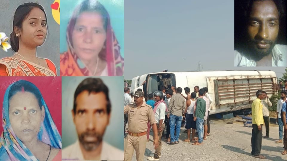 Jaunpur road accident Rajnath was coming to Jaunpur to get his son operation he died on way