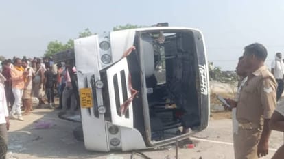 Jaunpur road accident Rajnath was coming to Jaunpur to get his son operation he died on way